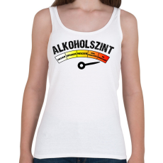 PRINTFASHION Alkoholszint - Női atléta - Fehér