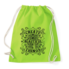 PRINTFASHION Alkoss csodás dolgokat!  - Sportzsák, Tornazsák - Limezöld tornazsák