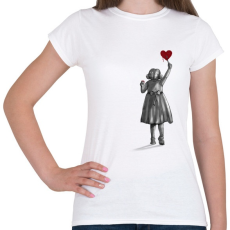 PRINTFASHION Alkotás - Női póló - Fehér