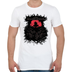 PRINTFASHION All illusion, so reality - Férfi póló - Fehér