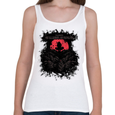 PRINTFASHION All illusion, so reality - Női atléta - Fehér