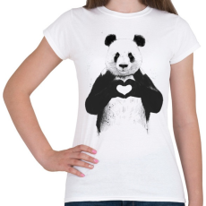 PRINTFASHION All you need is love - Női póló - Fehér
