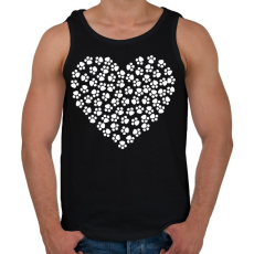 PRINTFASHION Állatbarát - Férfi atléta - Fekete