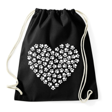 PRINTFASHION Állatbarát - Sportzsák, Tornazsák - Fekete tornazsák