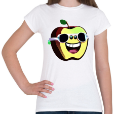 PRINTFASHION Alma napszemüvegben - Női póló - Fehér női póló