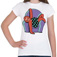 PRINTFASHION Álmos lajhár - Női póló - Fehér férfi póló