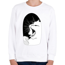 PRINTFASHION Álmoscic - Gyerek pulóver - Fehér gyerek pulóver, kardigán