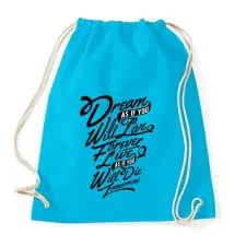 PRINTFASHION Álom - Sportzsák, Tornazsák - Surf blue tornazsák