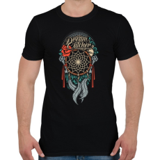 PRINTFASHION Álomcsapda - Férfi póló - Fekete