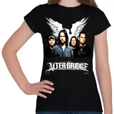 PRINTFASHION alterbridge - Női póló - Fekete női póló