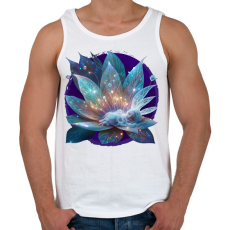 PRINTFASHION Alvó tündér - Férfi atléta - Fehér