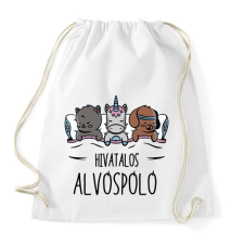 PRINTFASHION Alvóspóló - hivatalos - Sportzsák, Tornazsák - Fehér tornazsák