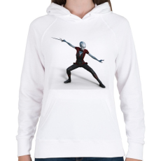 PRINTFASHION Amazon - Női kapucnis pulóver - Fehér