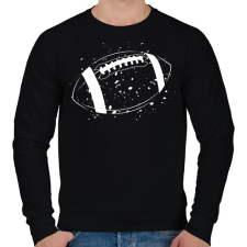 PRINTFASHION American football - Férfi pulóver - Fekete férfi pulóver, kardigán