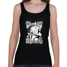 PRINTFASHION Amerikai álom - Női atléta - Fekete női trikó