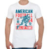 PRINTFASHION Amerikai foci - Férfi póló - Fehér