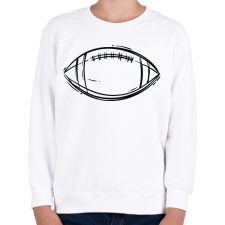 PRINTFASHION Amerikai foci labda - Gyerek pulóver - Fehér gyerek pulóver, kardigán