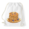 PRINTFASHION Amerikai palacsinta - Sportzsák, Tornazsák - Fehér
