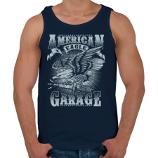 PRINTFASHION Amerikai sas - Férfi atléta - Sötétkék atléta, trikó