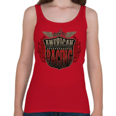 PRINTFASHION Amerikai verseny - Női atléta - Cseresznyepiros