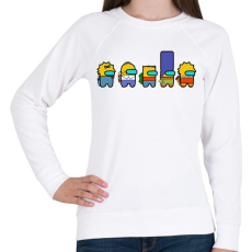 PRINTFASHION Among Simpsons - Női pulóver - Fehér