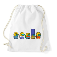 PRINTFASHION Among Simpsons - Sportzsák, Tornazsák - Fehér tornazsák