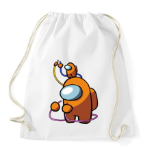 PRINTFASHION Among us: Crewmate - Sportzsák, Tornazsák - Fehér tornazsák