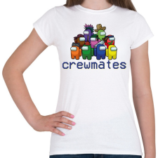 PRINTFASHION Among us Crewmates 2 - Női póló - Fehér női póló