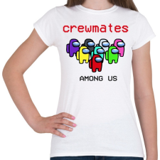 PRINTFASHION Among us crewmates - Női póló - Fehér női póló