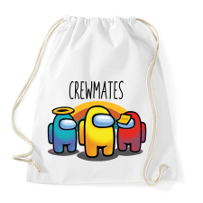 PRINTFASHION Among us - crewmates. - Sportzsák, Tornazsák - Fehér tornazsák