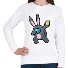 PRINTFASHION Among us dab - Női pulóver - Fehér