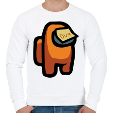 PRINTFASHION Among us Dum - Férfi pulóver - Fehér