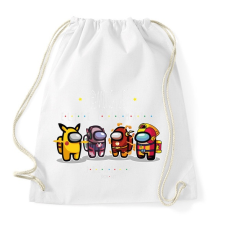 PRINTFASHION Among us Elite crewmates set - Sportzsák, Tornazsák - Fehér tornazsák