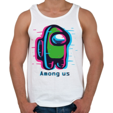 PRINTFASHION Among us  - Férfi atléta - Fehér atléta, trikó