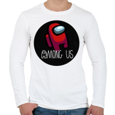 PRINTFASHION Among us - Férfi hosszú ujjú póló - Fehér férfi póló