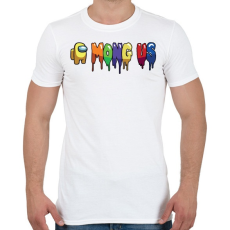 PRINTFASHION Among Us - Férfi póló - Fehér