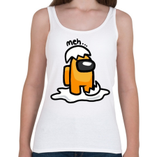 PRINTFASHION Among us Gudetama - Női atléta - Fehér női trikó