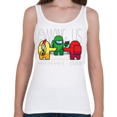 PRINTFASHION Among us - impostor situation - Női atléta - Fehér