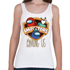 PRINTFASHION Among us - impostors among us - Női atléta - Fehér