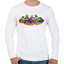 PRINTFASHION Among us - impostors - Férfi hosszú ujjú póló - Fehér férfi póló