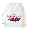 PRINTFASHION Among us impostors - Sportzsák, Tornazsák - Fehér