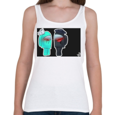 PRINTFASHION Among us LOVE - Női atléta - Fehér