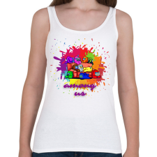 PRINTFASHION Among us - Női atléta - Fehér női trikó