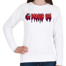 PRINTFASHION Among Us - Női pulóver - Fehér