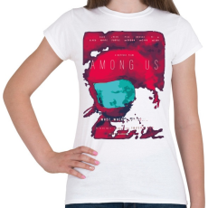 PRINTFASHION Among us  plakát  - Női póló - Fehér