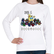 PRINTFASHION Among us Rock - rockmates - Női pulóver - Fehér női pulóver, kardigán