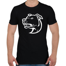 PRINTFASHION Amstaff 03 - Férfi póló - Fekete férfi póló