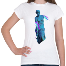 PRINTFASHION Ancient accident - Női póló - Fehér női póló