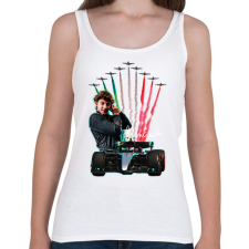 PRINTFASHION Andrea-Kimi-Antonelli - Női atléta - Fehér női trikó