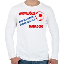 PRINTFASHION Angyalföldi drukker - Férfi hosszú ujjú póló - Fehér férfi póló